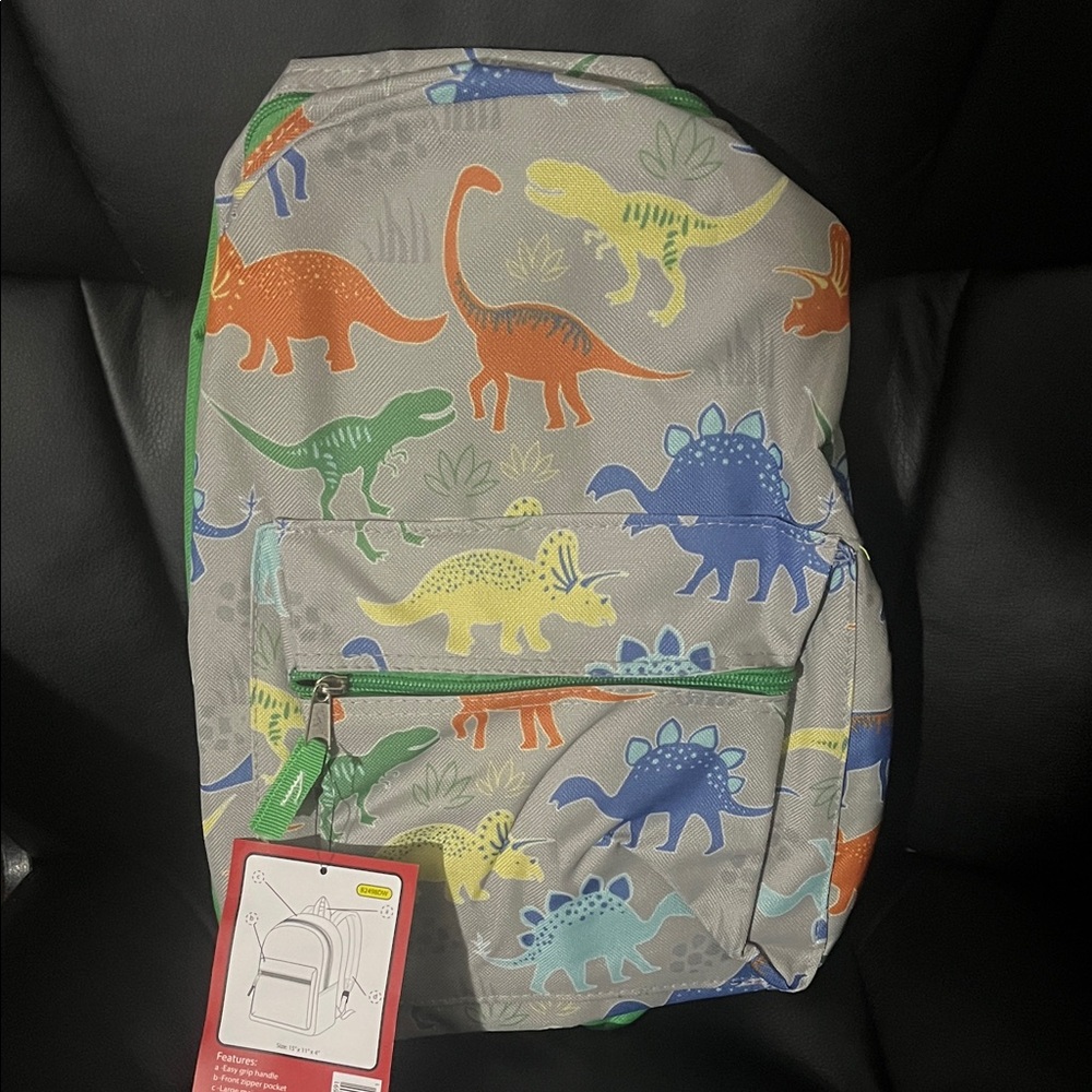 Dinosaur Print Kids Backpack